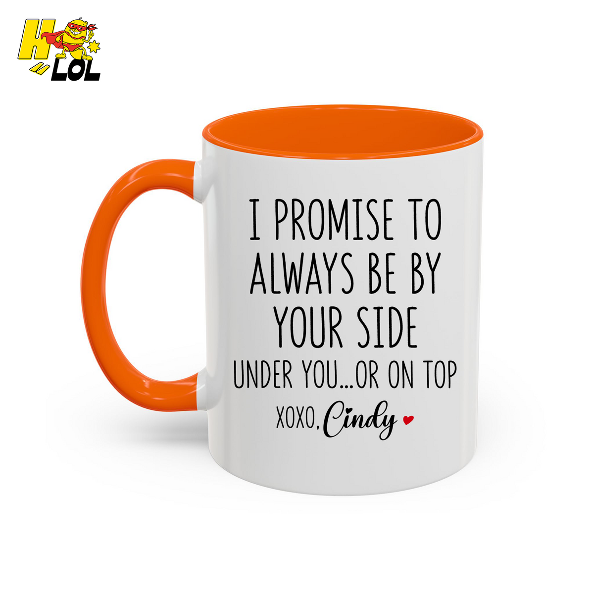 I Promise To Always Be By Your Side Mug Gift for Girlfriend Boyfriend - HQLOL