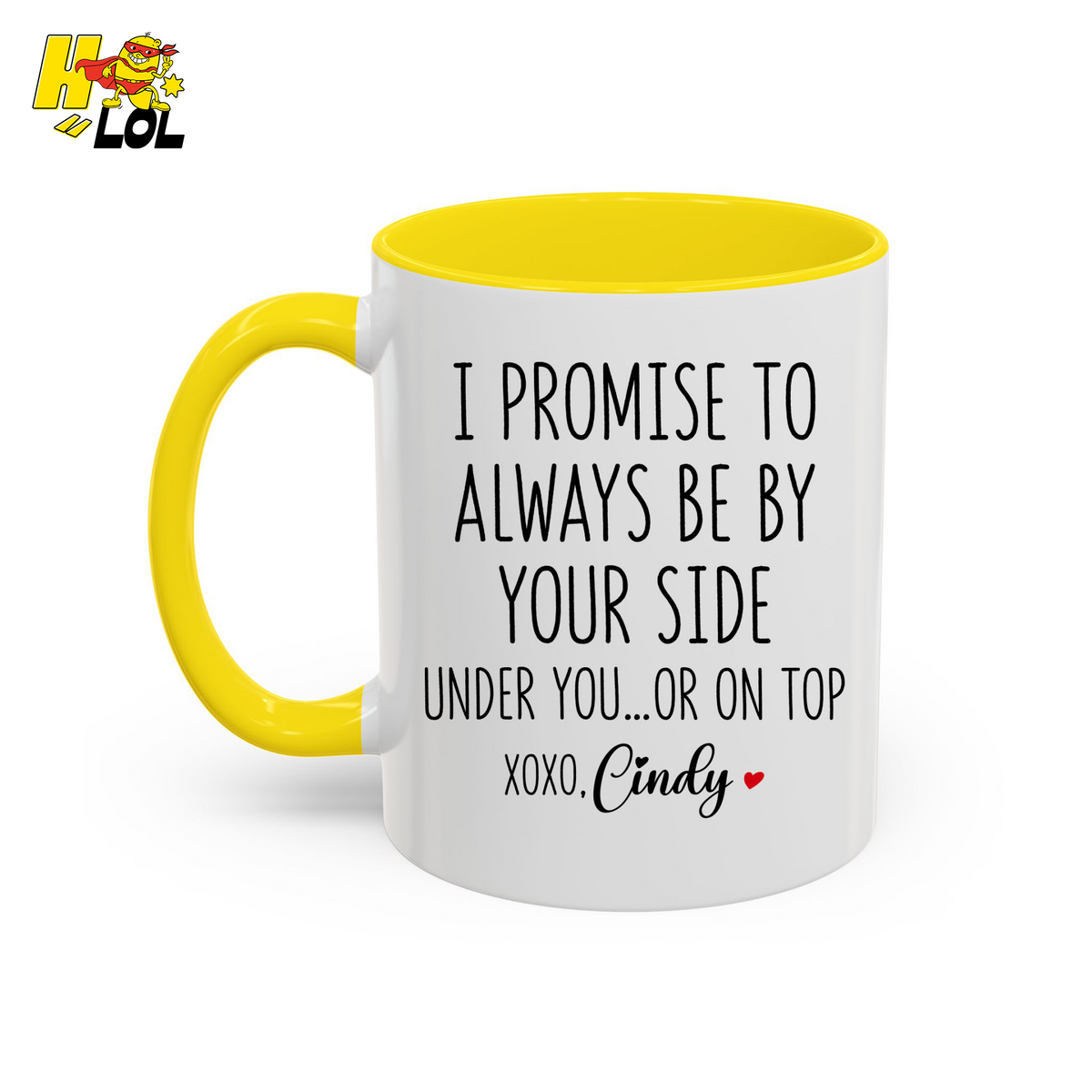 I Promise To Always Be By Your Side Mug Gift for Girlfriend Boyfriend - HQLOL