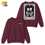 In This Life And The Next Gothic Lovers Tarot Sweatshirt Gift for Couples - HQLOL