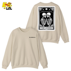 In This Life And The Next Gothic Lovers Tarot Sweatshirt Gift for Couples - HQLOL
