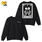 In This Life And The Next Gothic Lovers Tarot Sweatshirt Gift for Couples - HQLOL