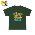 Island Boys Anti Trump Cartoon T Shirt Gift For Political Humor Fans - HQLOL