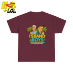 Island Boys Anti Trump Cartoon T Shirt Gift For Political Humor Fans - HQLOL