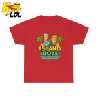 Island Boys Anti Trump Cartoon T Shirt Gift For Political Humor Fans - HQLOL