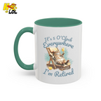 It's 5 O'clock Everywhere Retired Mug Gift For Cat Lovers - HQLOL