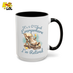 It's 5 O'clock Everywhere Retired Mug Gift For Cat Lovers - HQLOL