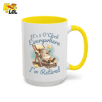 It's 5 O'clock Everywhere Retired Mug Gift For Cat Lovers - HQLOL