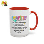 Leaving Definition Mug Personalized Gift For Coworker - HQLOL