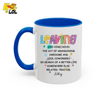 Leaving Definition Mug Personalized Gift For Coworker - HQLOL