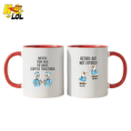 Never Too Old To Have Coffee Together Mug Gift for Retired Nurse - HQLOL