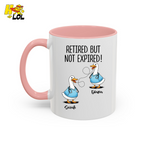 Never Too Old To Have Coffee Together Mug Gift for Retired Nurse - HQLOL