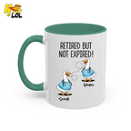 Never Too Old To Have Coffee Together Mug Gift for Retired Nurse - HQLOL