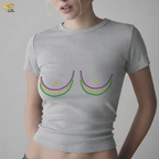 Mardi Gras Beads Funny BabyTee Gift for Women - HQLOL