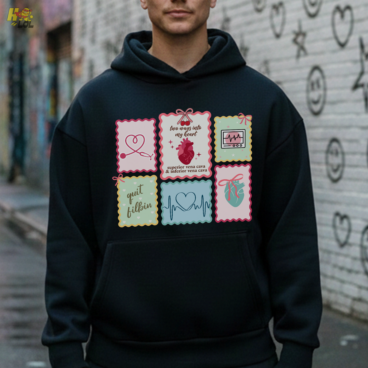 Coquette Cardiac Medical Hoodie Gift For Cardiac Nurse - HQLOL