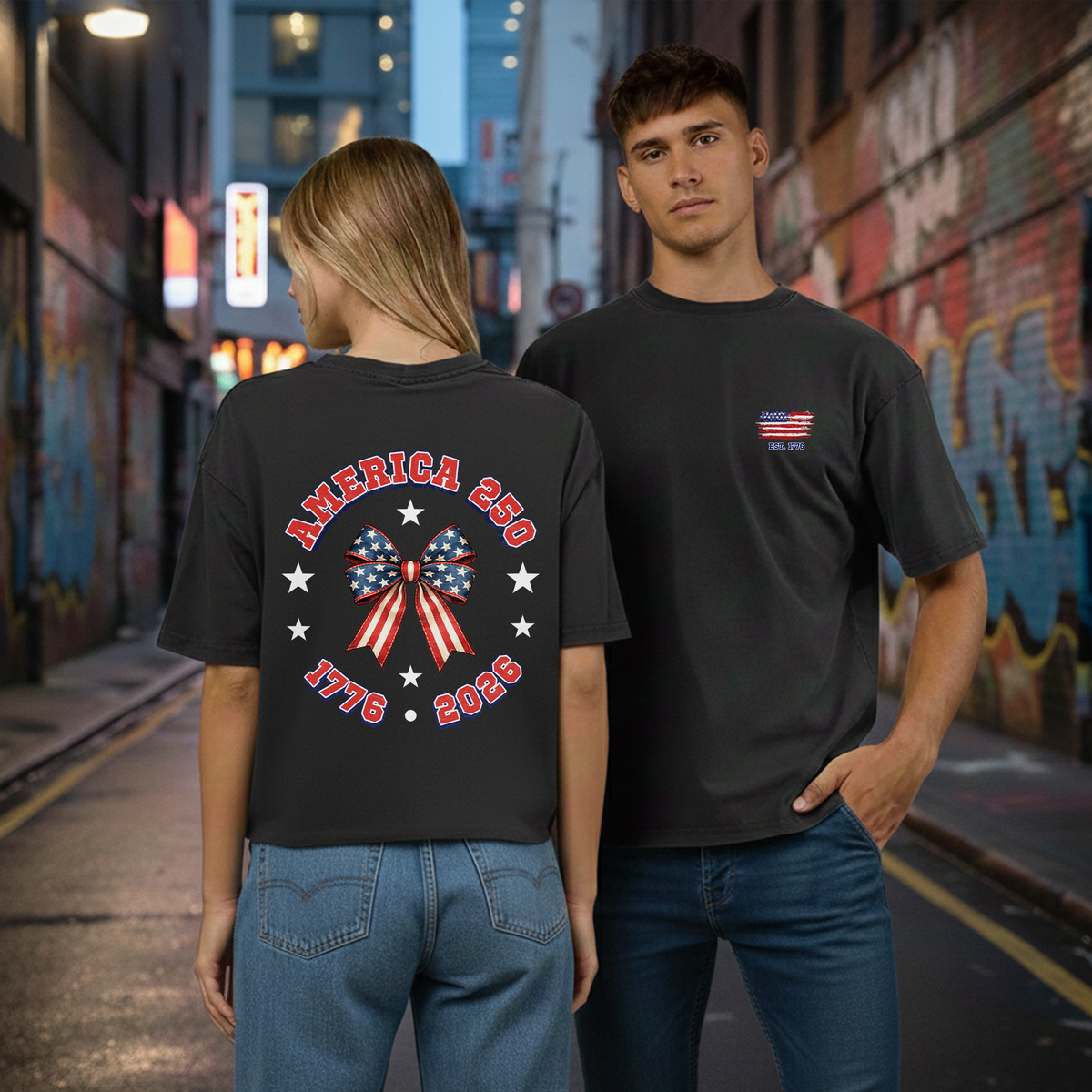 America 250 Semiquincentennial Retro T-shirt Gift For Patriot - HQLOL