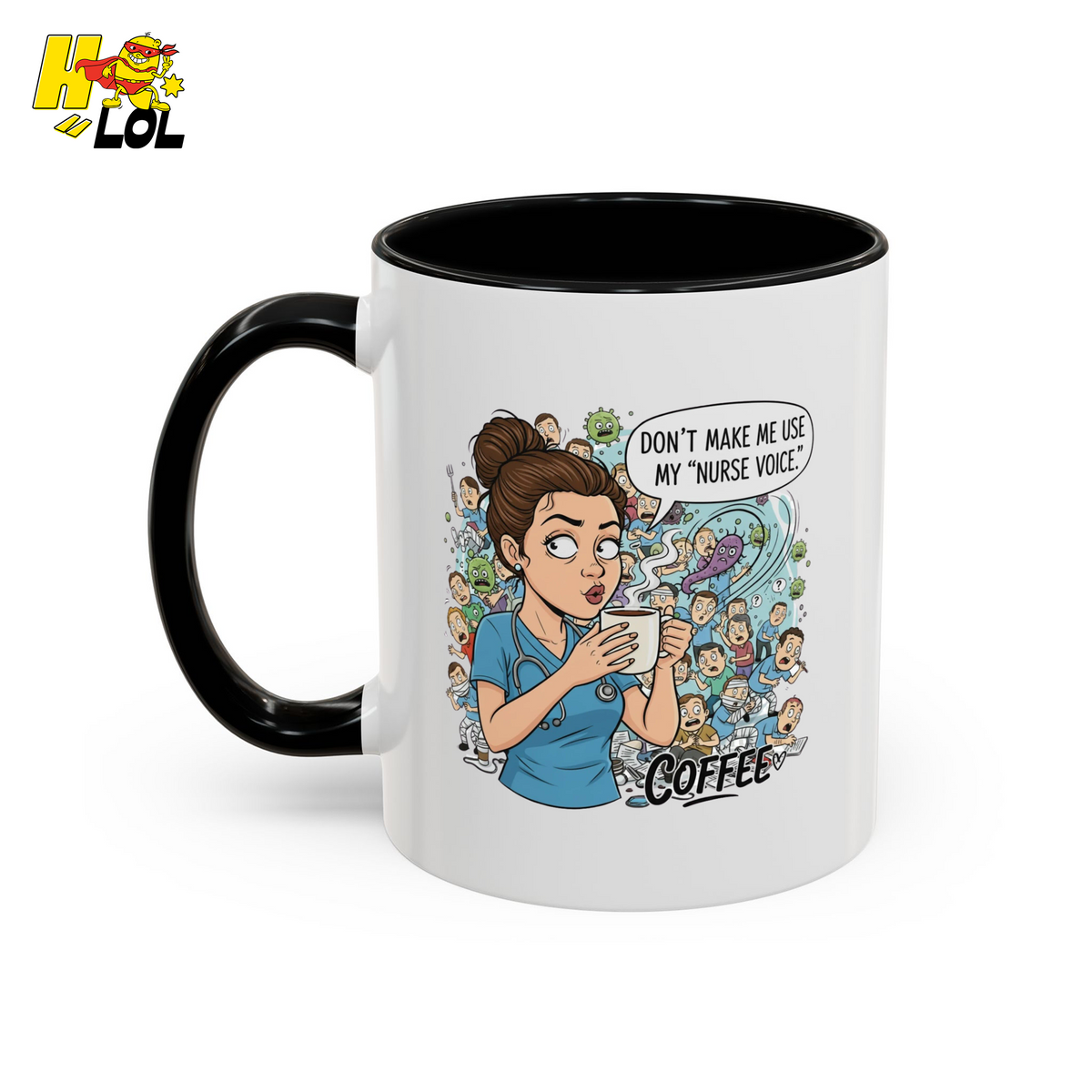 Nurse Voice Coffee Mug Gift For Nurses - HQLOL