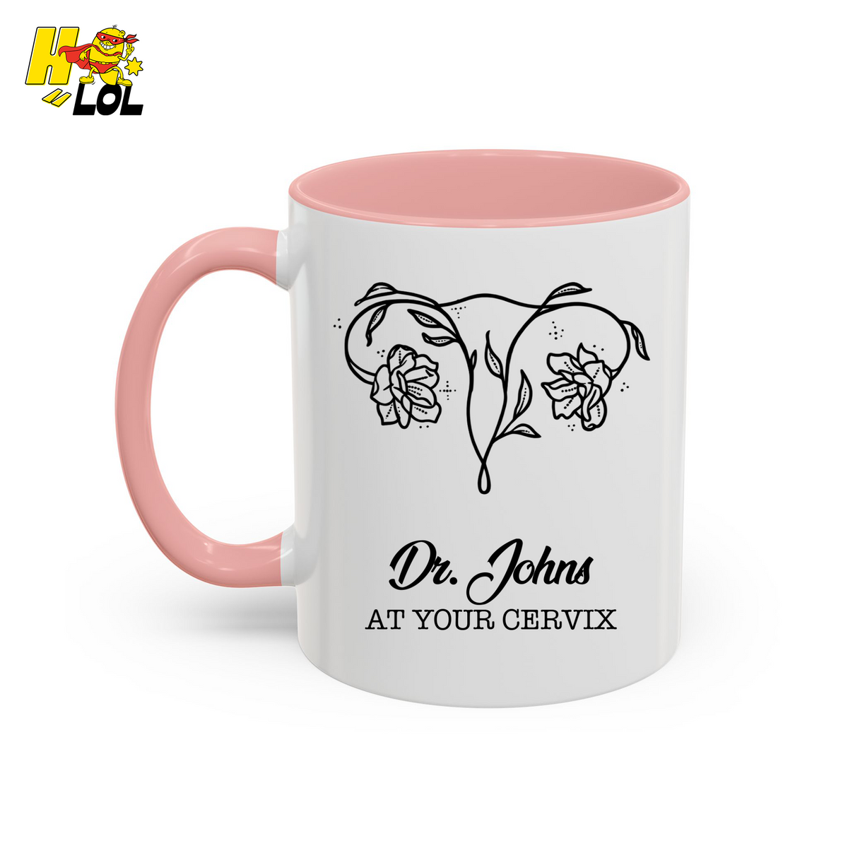 OB GYN Custom Mug At Your Cervix Gift for OB GYN Doctor - HQLOL