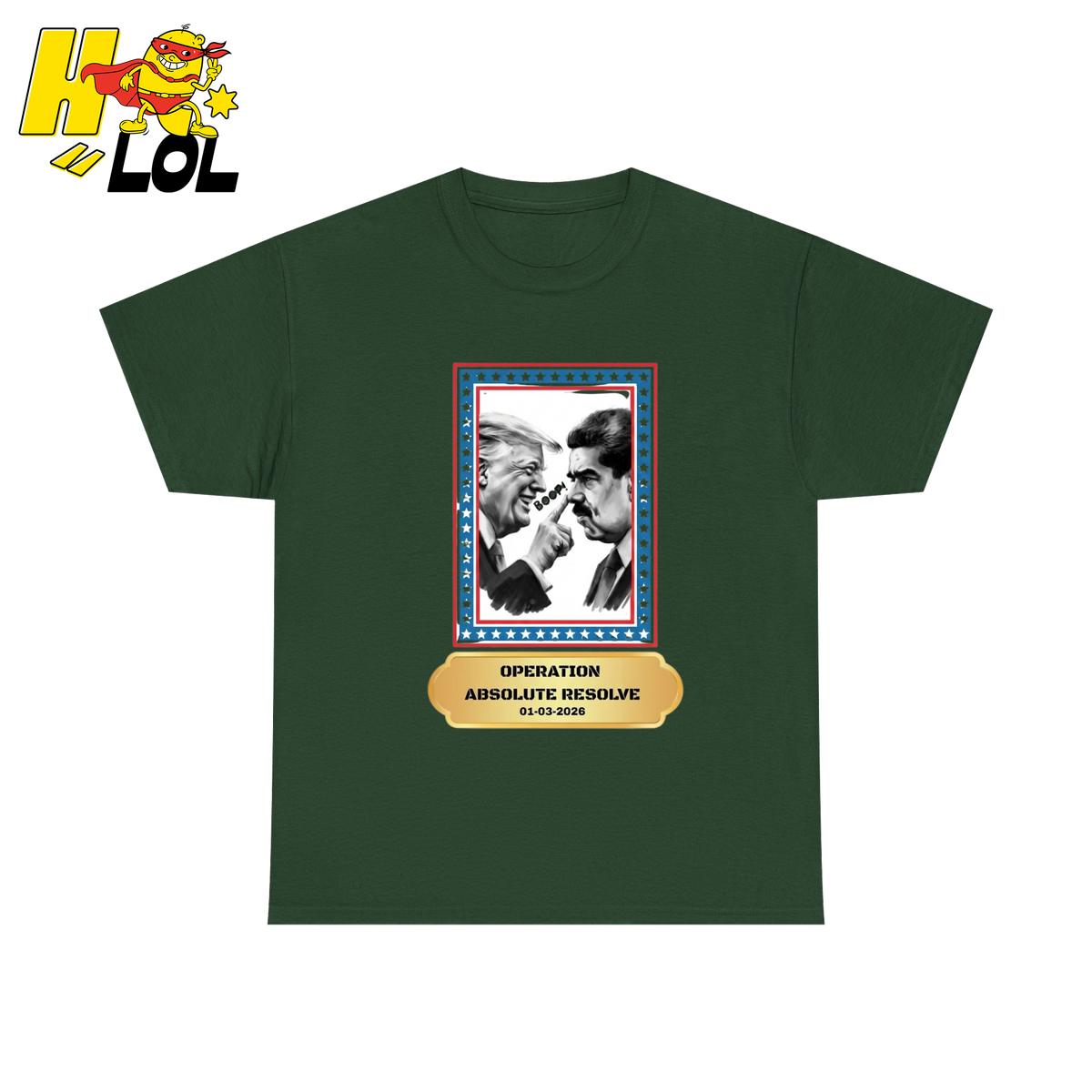 Operation Absolute Resolve Political Satire Tshirt Gift for Voters - HQLOL