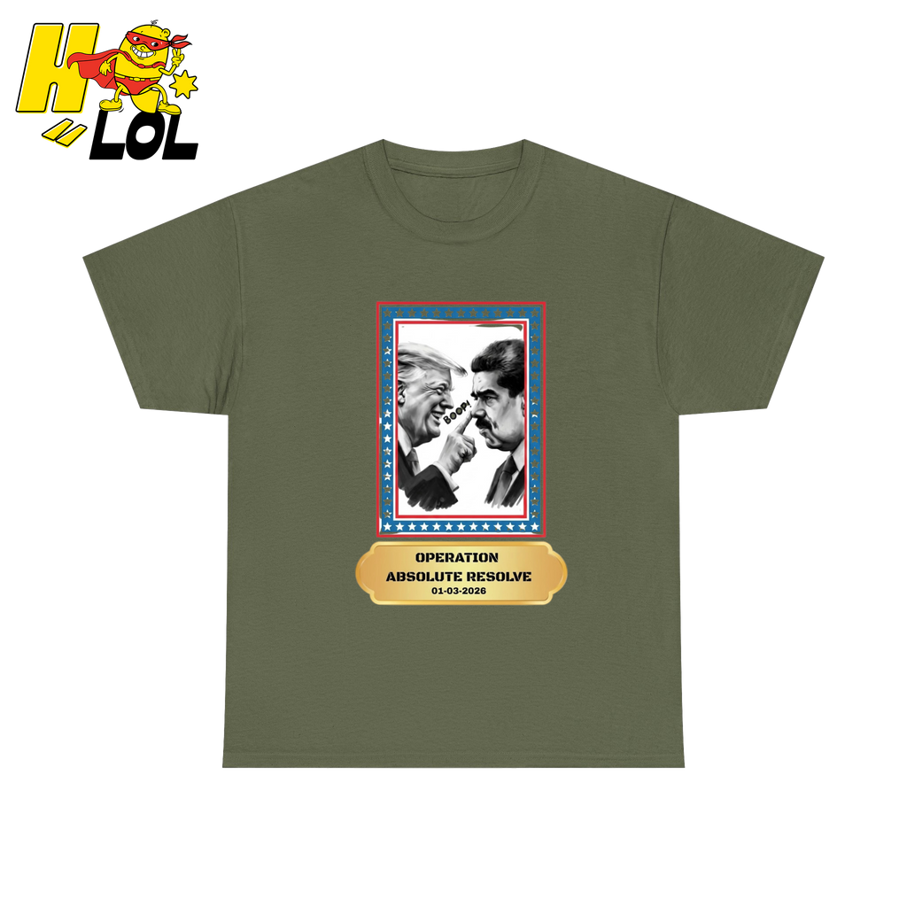 Operation Absolute Resolve Political Satire Tshirt Gift for Voters - HQLOL