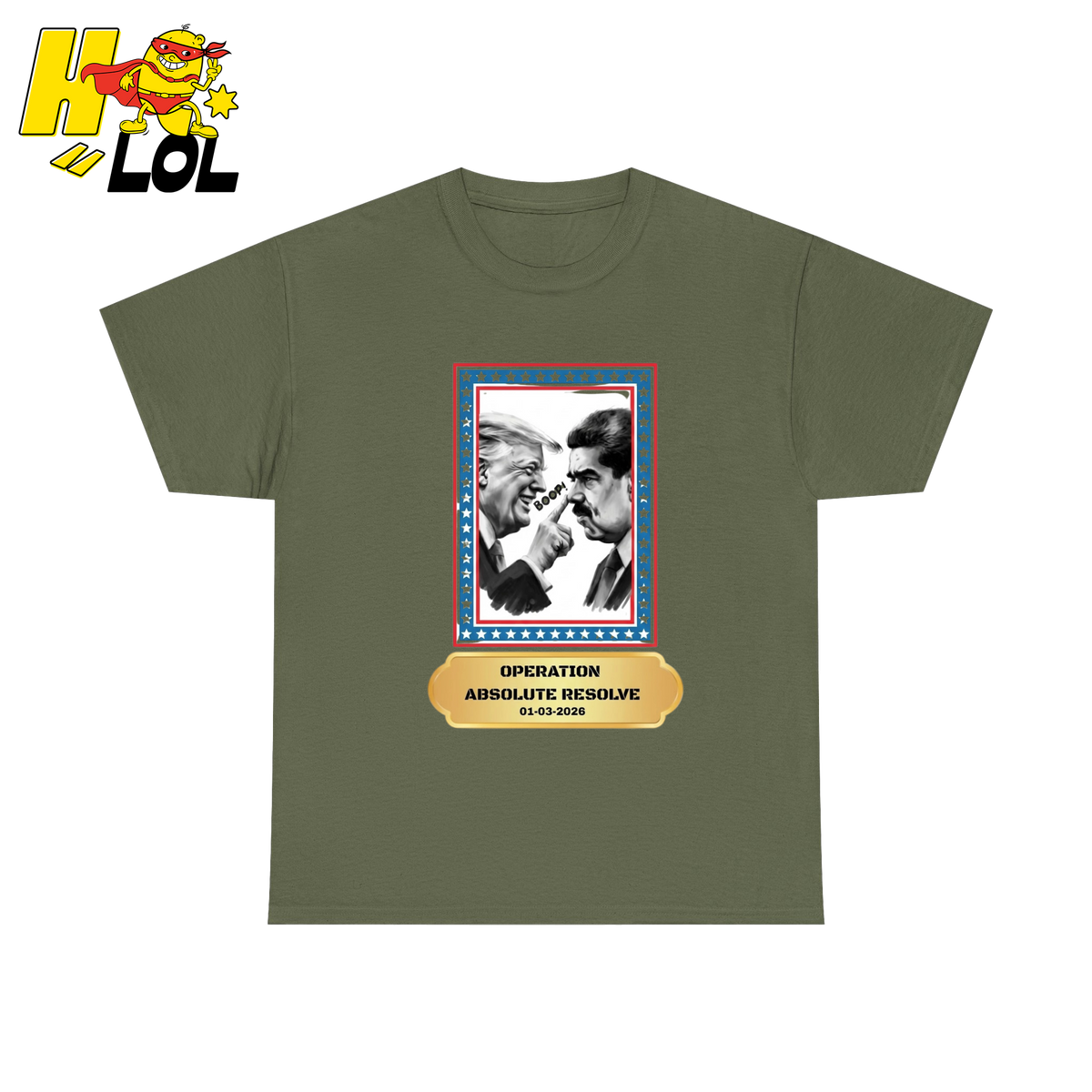 Operation Absolute Resolve Political Satire Tshirt Gift for Voters - HQLOL