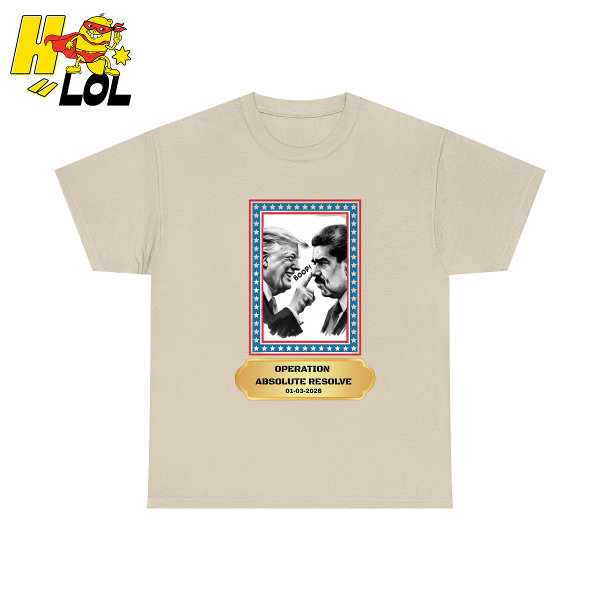 Operation Absolute Resolve Political Satire Tshirt Gift for Voters - HQLOL