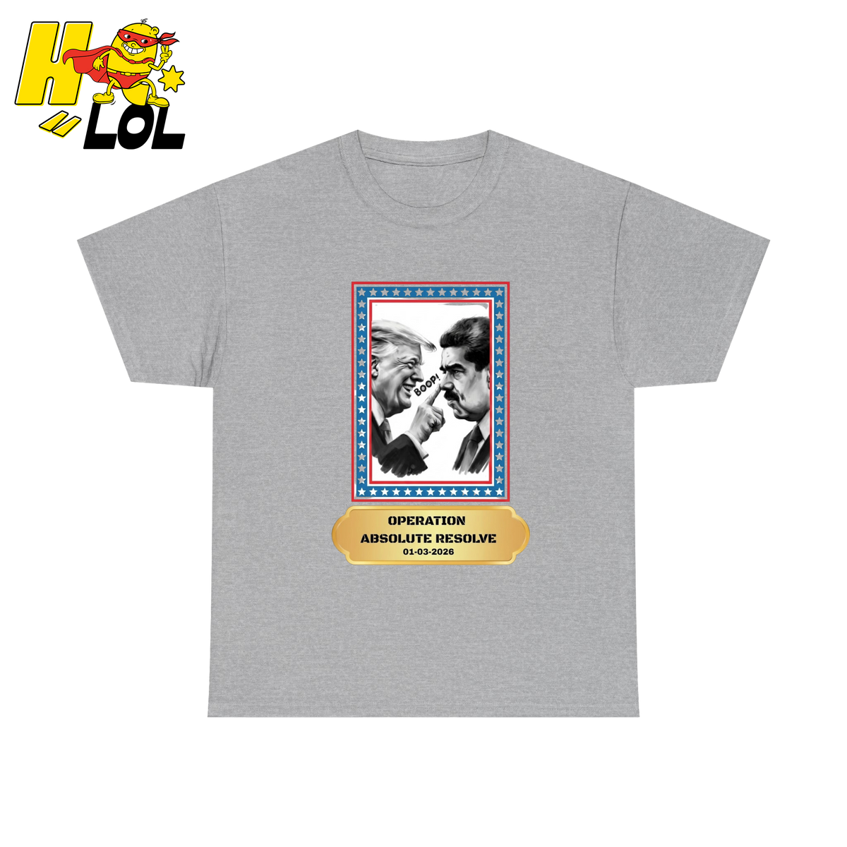 Operation Absolute Resolve Political Satire Tshirt Gift for Voters - HQLOL