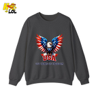 Patriotic Eagle USA 250 Years of Freedom Sweatshirt Gift For Americans - HQLOL