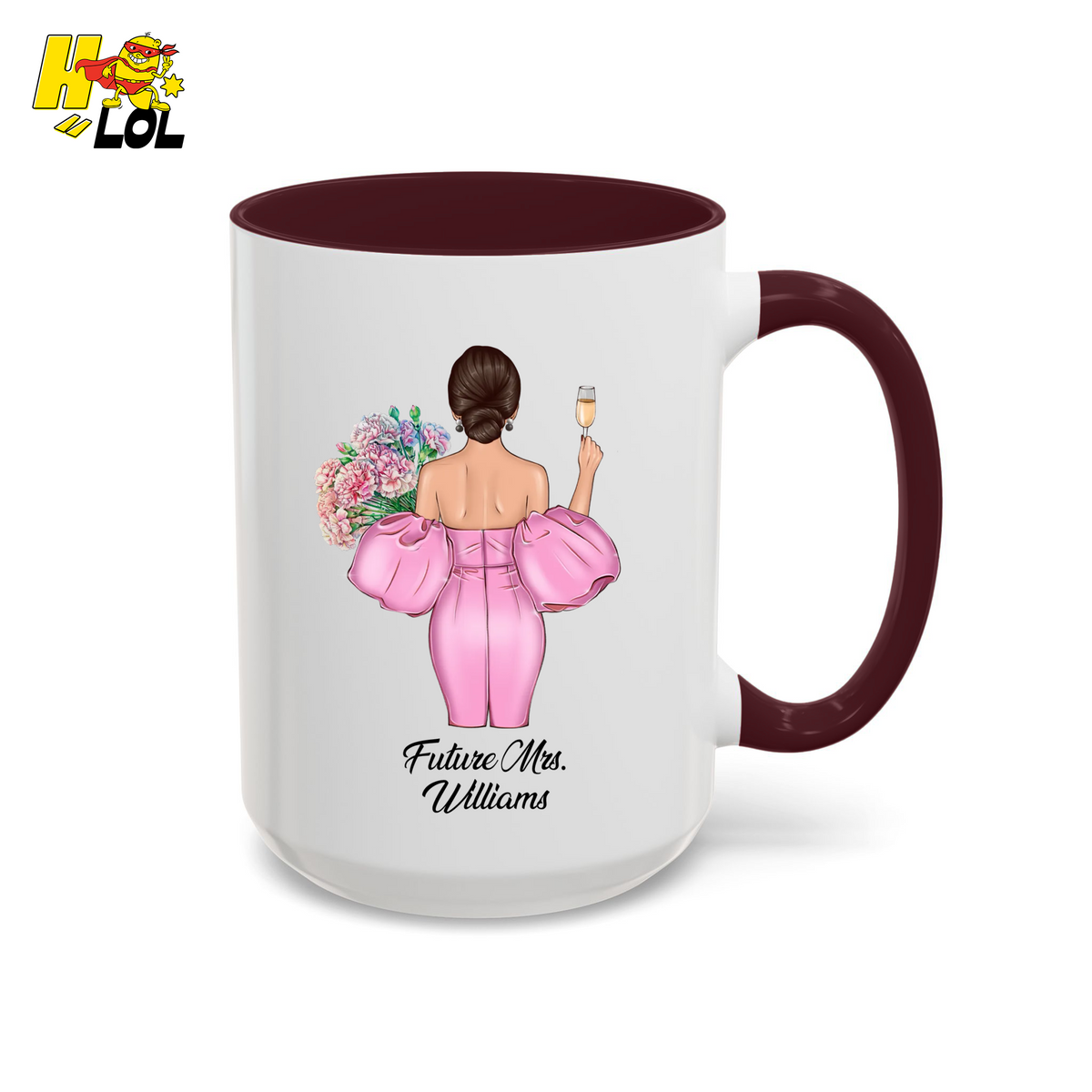 Personalized Future Mrs Mug Gift For Bride - HQLOL