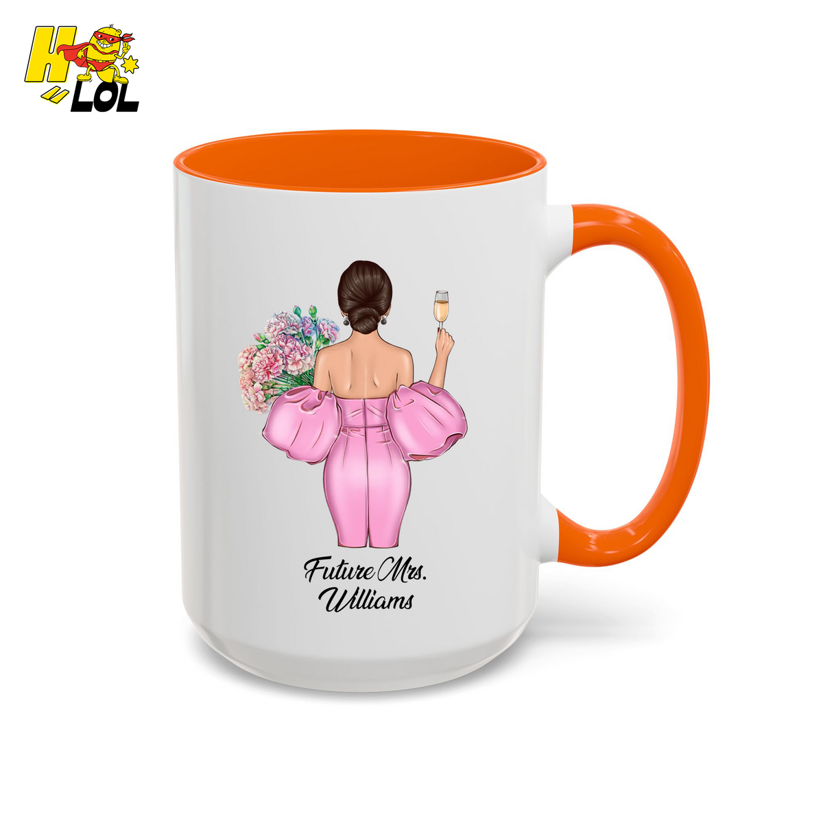 Personalized Future Mrs Mug Gift For Bride - HQLOL
