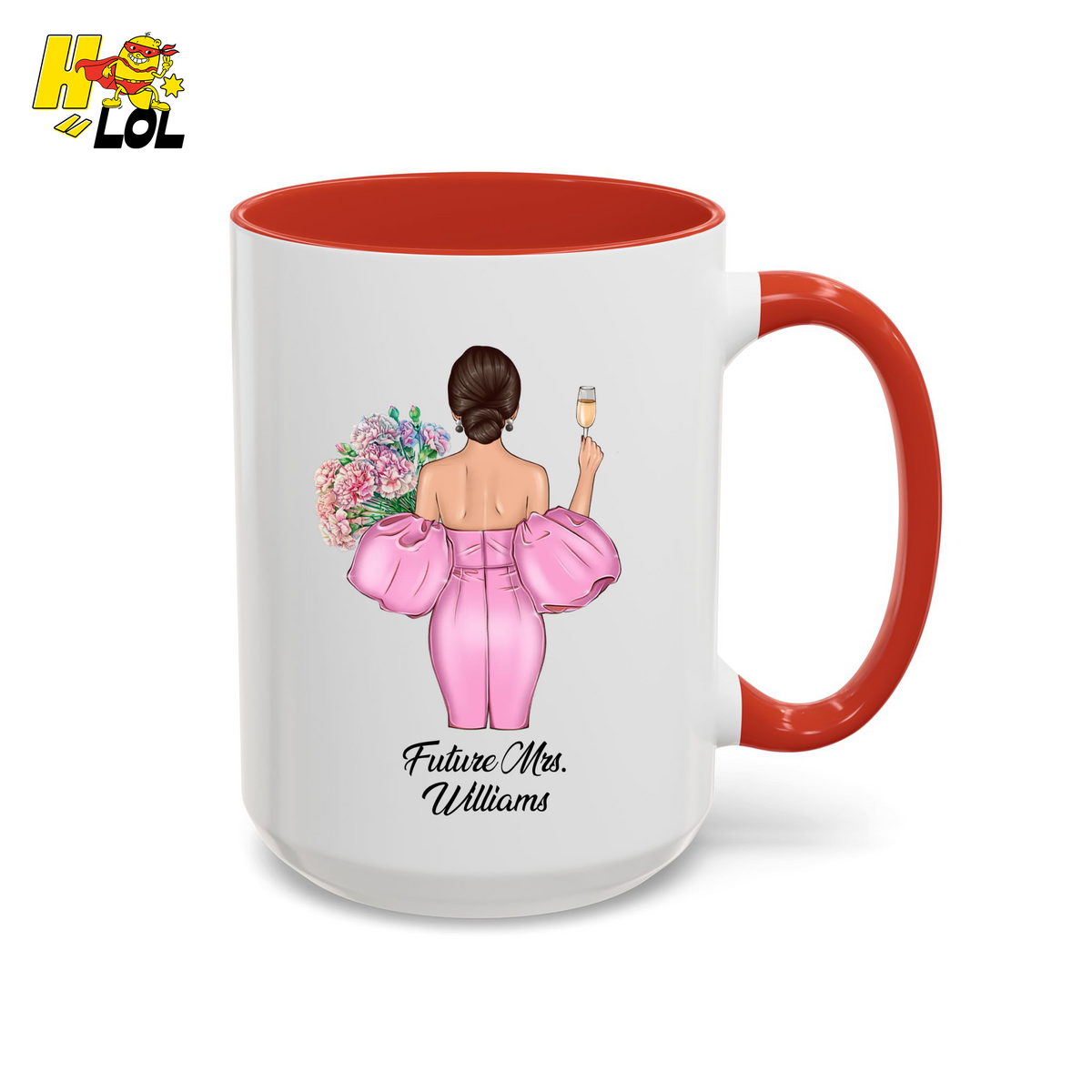 Personalized Future Mrs Mug Gift For Bride - HQLOL