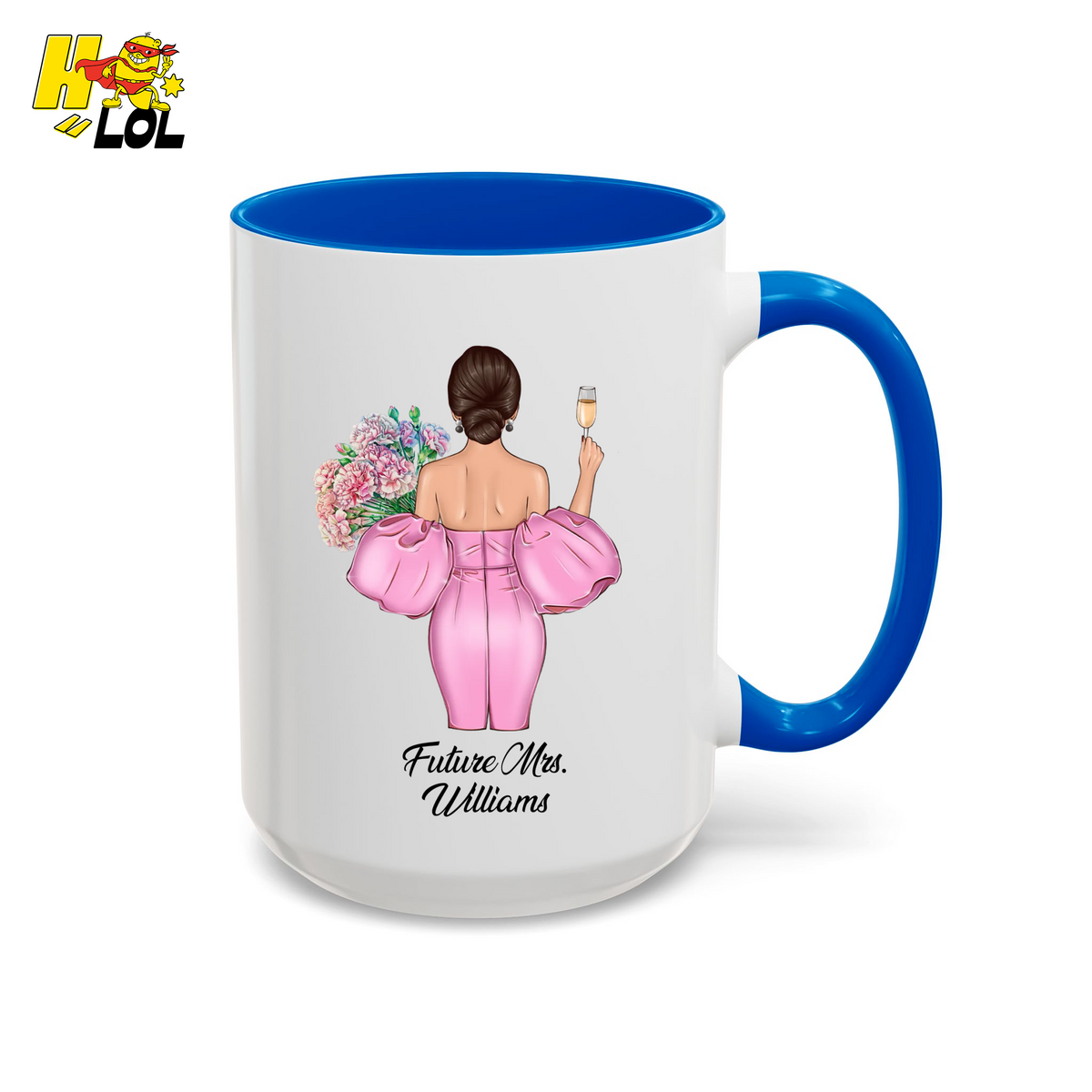 Personalized Future Mrs Mug Gift For Bride - HQLOL