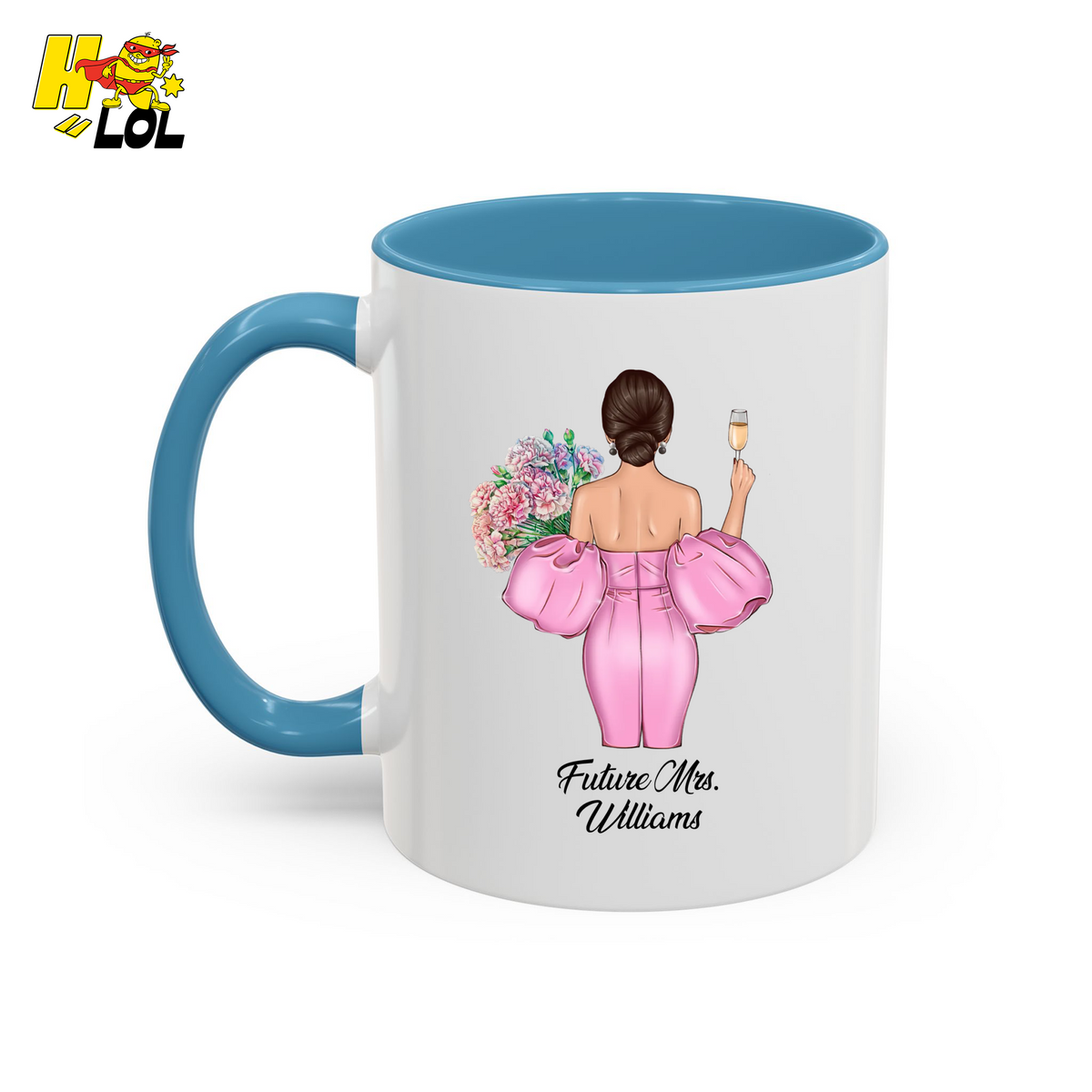 Personalized Future Mrs Mug Gift For Bride - HQLOL