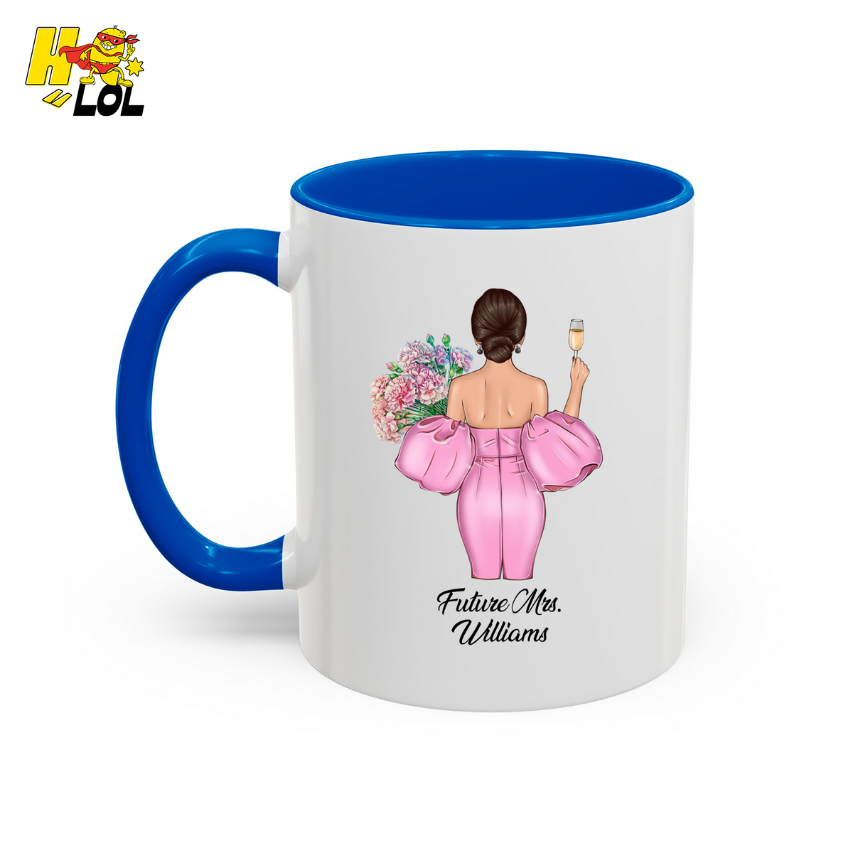 Personalized Future Mrs Mug Gift For Bride - HQLOL