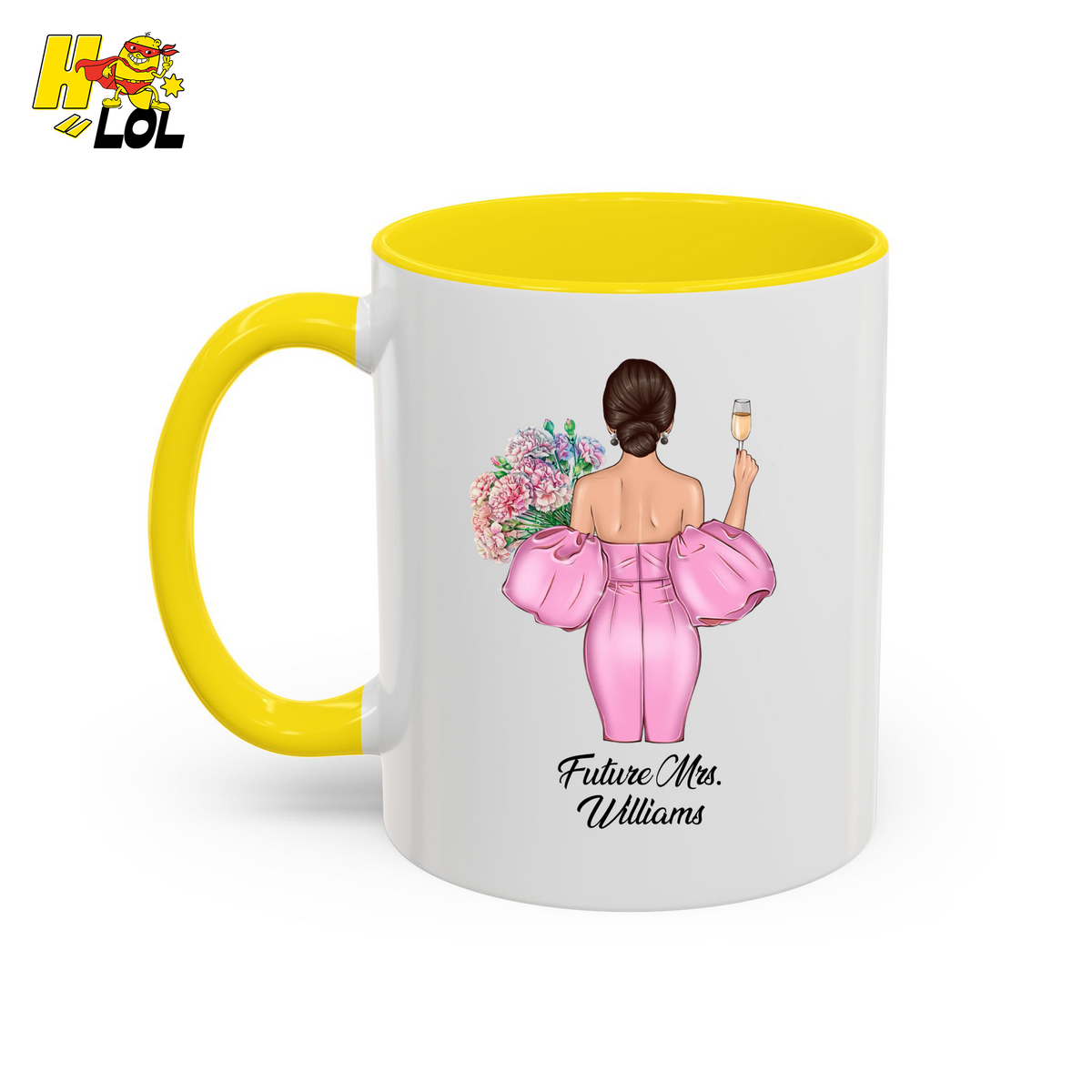 Personalized Future Mrs Mug Gift For Bride - HQLOL