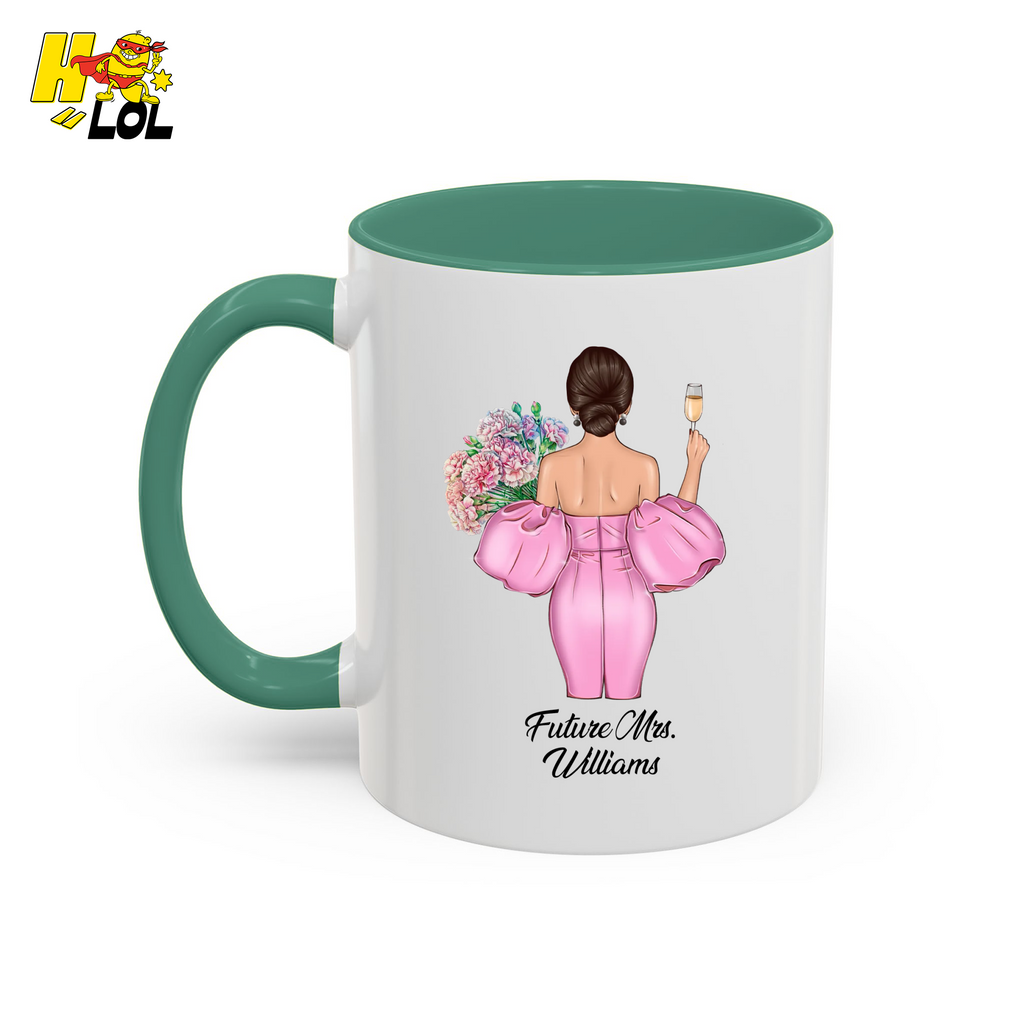 Personalized Future Mrs Mug Gift For Bride - HQLOL