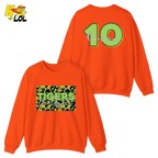 Personalized Northgate Tigers Floral School Mascot Sweatshirt - HQLOL