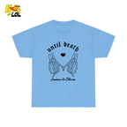 Personalized Until Death Skeleton Valentine T-shirt Gift For Couple - HQLOL