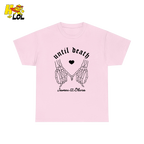 Personalized Until Death Skeleton Valentine T-shirt Gift For Couple - HQLOL