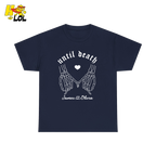 Personalized Until Death Skeleton Valentine T-shirt Gift For Couple - HQLOL