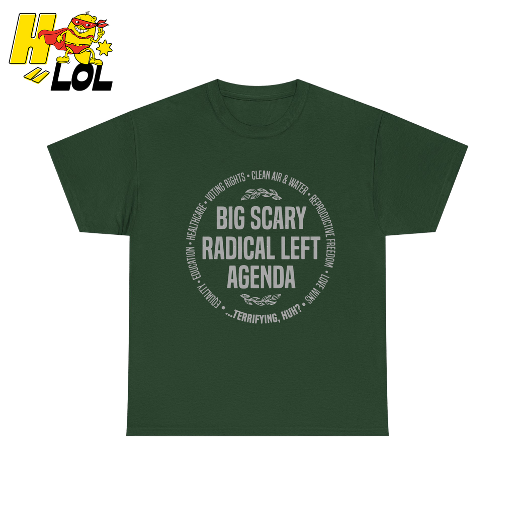 Radical Left Agenda T Shirt Gift For Democrats - HQLOL