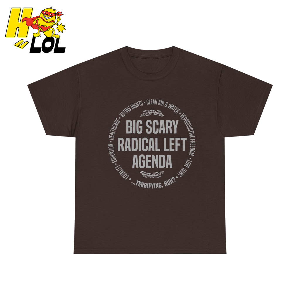 Radical Left Agenda T Shirt Gift For Democrats - HQLOL