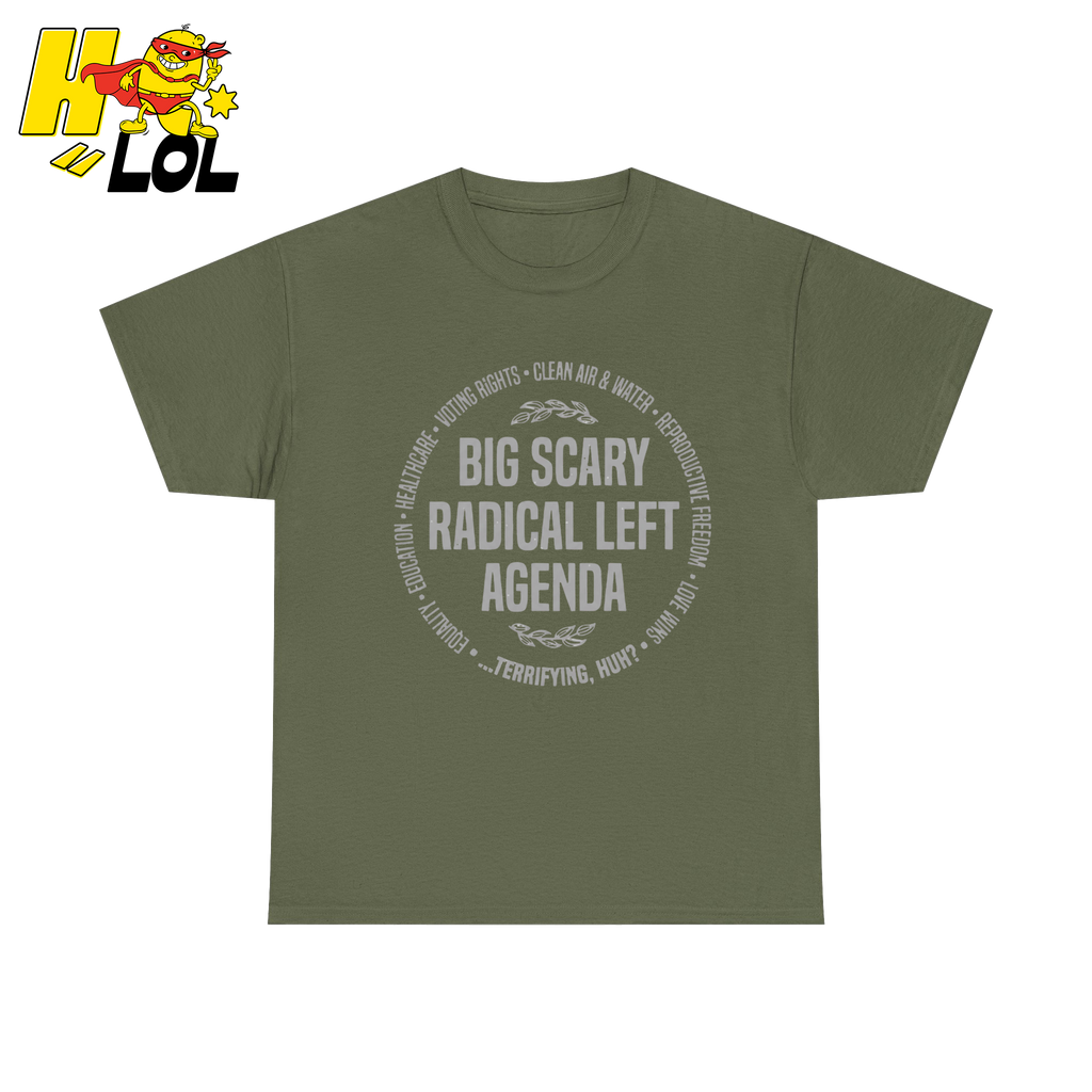 Radical Left Agenda T Shirt Gift For Democrats - HQLOL