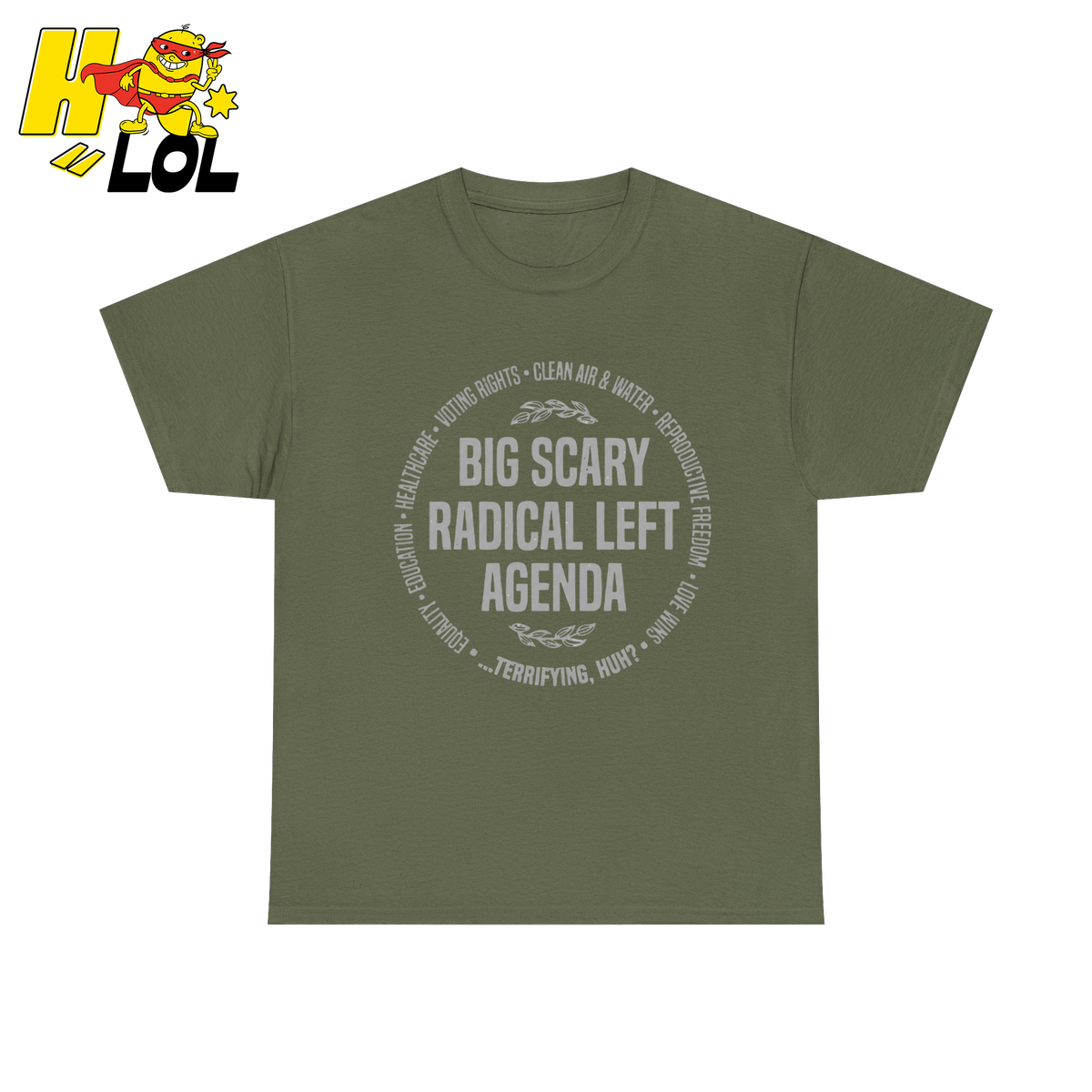Radical Left Agenda T Shirt Gift For Democrats - HQLOL