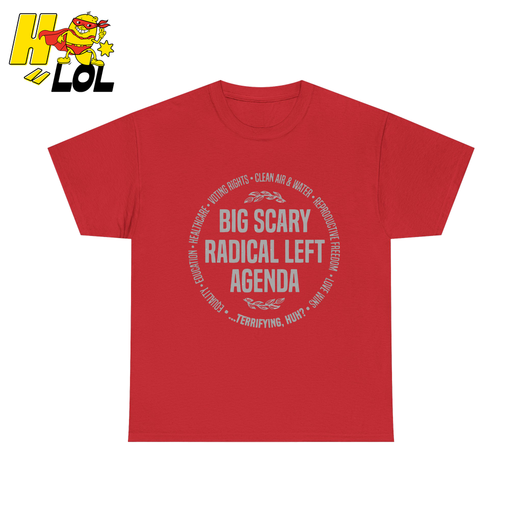Radical Left Agenda T Shirt Gift For Democrats - HQLOL