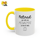 Retired Now Under New Meowagement Mug Gift For Cat Lover - HQLOL