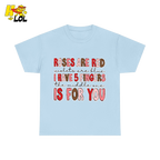Roses Are Red Poem Funny Tshirt Gift for Valentine - HQLOL