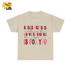 Roses Are Red Poem Funny Tshirt Gift for Valentine - HQLOL