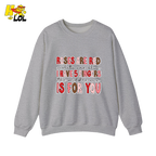 Roses Are Red Poem Funny Sweatshirt Gift for Valentine - HQLOL
