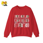 Roses Are Red Poem Funny Sweatshirt Gift for Valentine - HQLOL