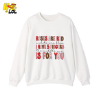 Roses Are Red Poem Funny Sweatshirt Gift for Valentine - HQLOL